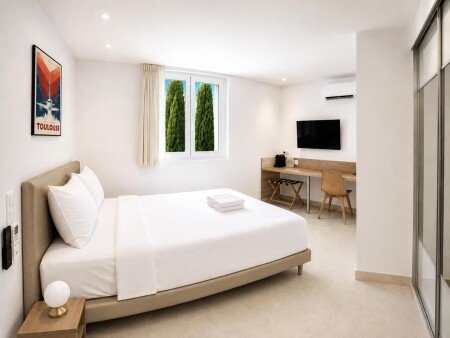 Appart'Hotel 1 chambre, avec jardin
