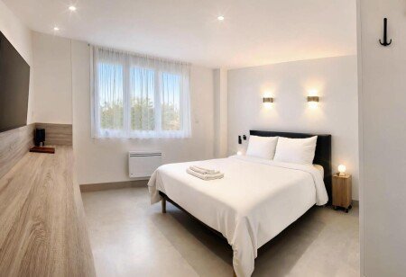 Appart'Hotel 2 chambres, avec jardin