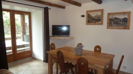 Chalet 2 chambres, avec jardin
