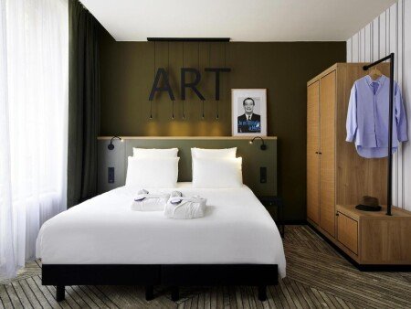 Hôtel confortable, avec climatisation