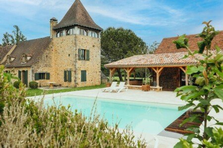 Maison de campagne 10 chambres, avec jacuzzi