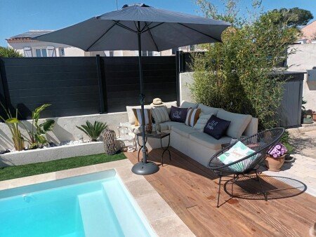 Bed and breakfast 1 chambre, avec piscine