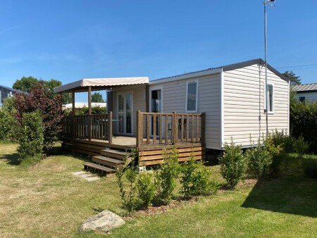 Mobil home 6 voyageurs, avec jardin