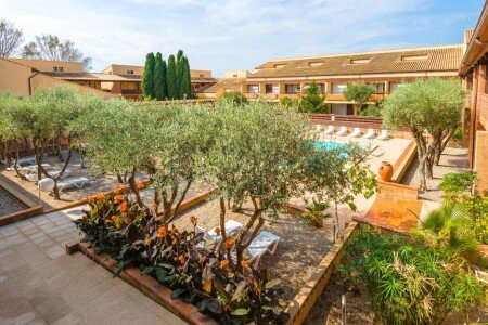 Grange 6 voyageurs, avec piscine