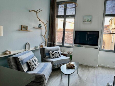 Apartamento 1 habitación, con aire acondicionado