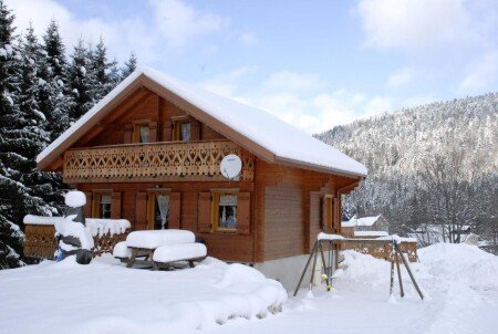 Chalet 3 chambres, avec jardin