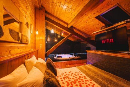 Apartment 1 bedroom, with jacuzzi