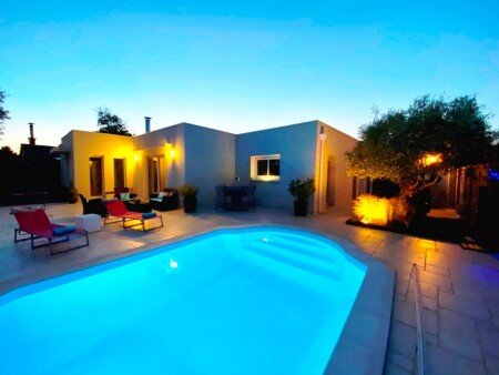 Bed and breakfast romantique, 1 chambre, avec piscine