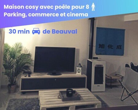 Maison de campagne 3 chambres, avec piscine