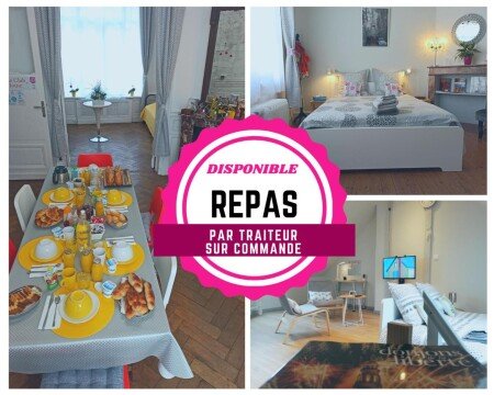 Bed and breakfast 6 voyageurs, avec jardin
