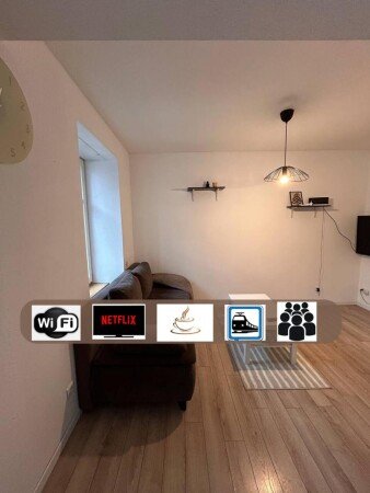 T3 2 chambres, avec wifi