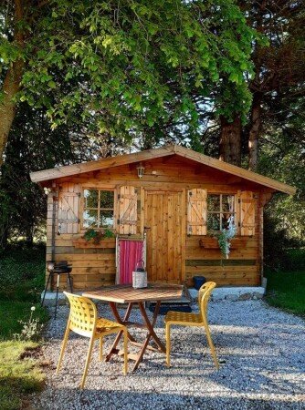Chalet 1 chambre, avec jardin