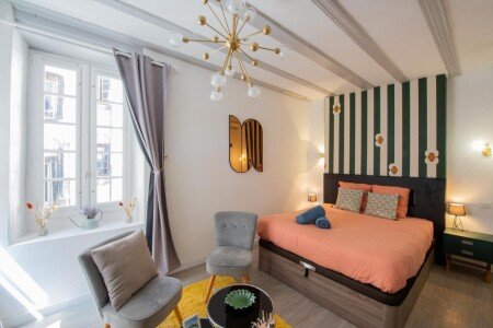 Appartement 1 chambre, avec jacuzzi
