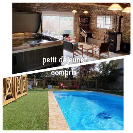 Bed and breakfast 4 voyageurs, avec jacuzzi