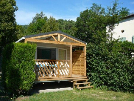 Mobil home 5 voyageurs, avec jardin