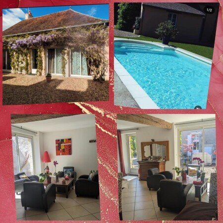 Bed and breakfast 1 chambre, avec piscine