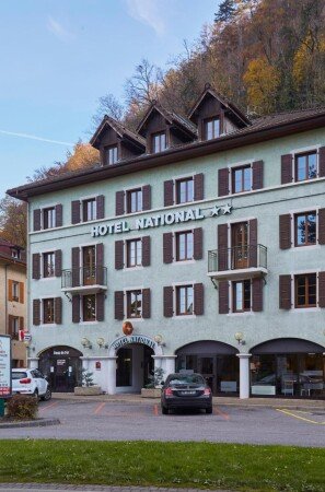 Hôtel moderne, avec climatisation