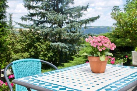 Appartement 1 chambre, avec jardin