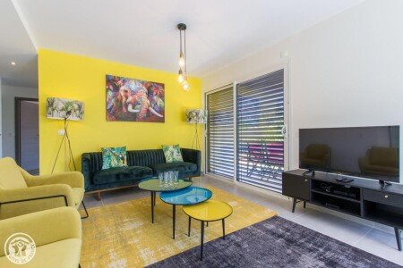 Appartement 3 chambres, avec jardin