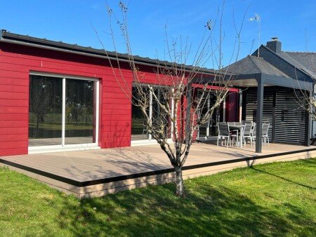 Maison de campagne 3 chambres, avec piscine