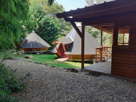 Tipi 5 voyageurs, avec jardin