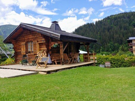 Chalet 1 chambre, avec jardin