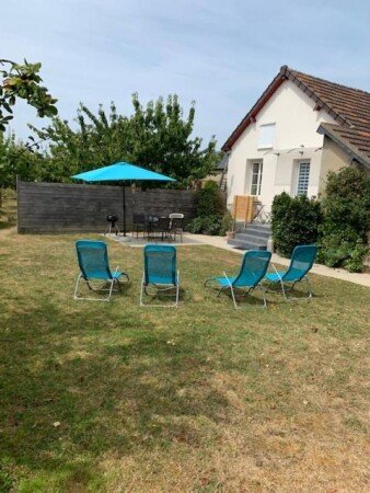 Maison de campagne 2 chambres, avec jardin