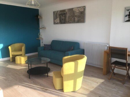 T2 1 chambre, avec climatisation