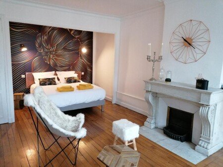 Bed and breakfast 1 chambre, avec petit-déjeuner