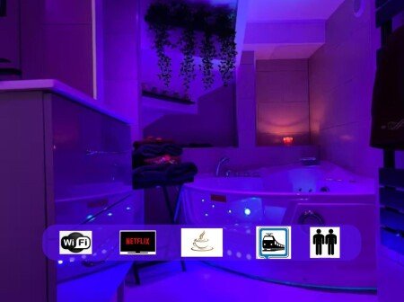 Appartement 1 chambre, avec jacuzzi