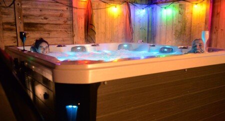 Maison bien-être, 5 voyageurs, avec jacuzzi