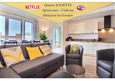Appartement 4 chambres, avec wifi