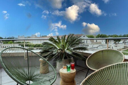 Appart'Hotel tout confort, 6 voyageurs, avec salle de sport