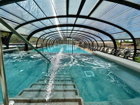 Camping / Mobil Home 6 voyageurs, avec piscine