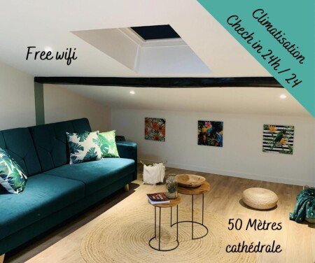 Appartement 1 chambre, avec climatisation