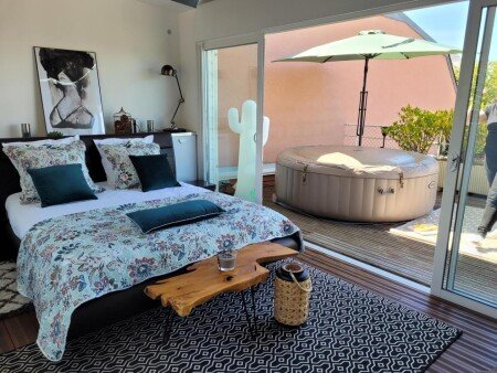 Appartement 3 chambres, avec jacuzzi