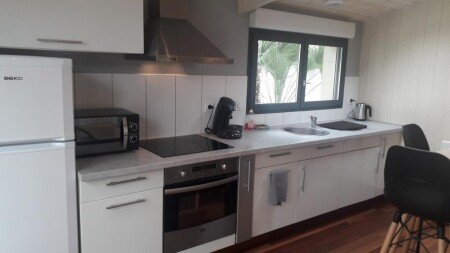 Studio 4 voyageurs, avec jardin