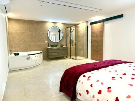 Apartment 1 bedroom, with jacuzzi