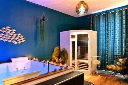 Appartement 1 chambre, avec jacuzzi
