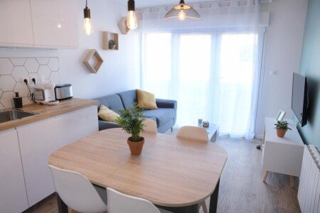 T2 1 chambre, avec petit-déjeuner