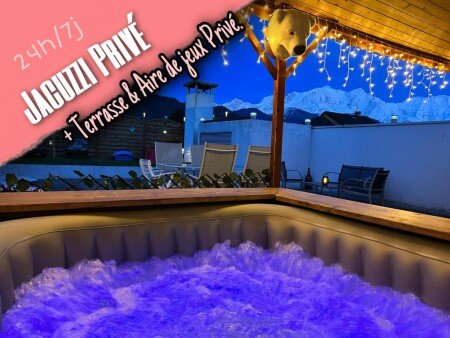 Appartement 2 chambres, avec jacuzzi