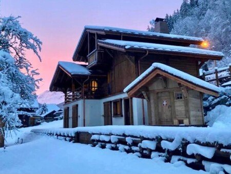 Chalet 4 bedrooms, with garden