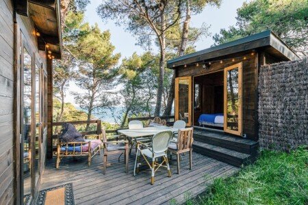Camping / Mobil Home 8 voyageurs, avec jardin