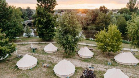 Hébergement insolite 6 voyageurs, avec jardin