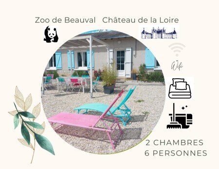 Maison 2 chambres, avec jardin