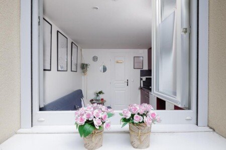 Appartement 1 chambre, avec jardin