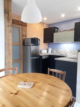 Appartement 1 chambre, avec jardin