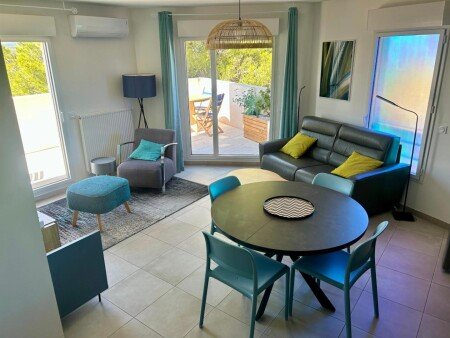 Gîte 2 chambres, avec climatisation