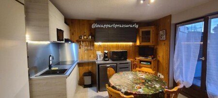 Appartement 2 chambres, avec jardin