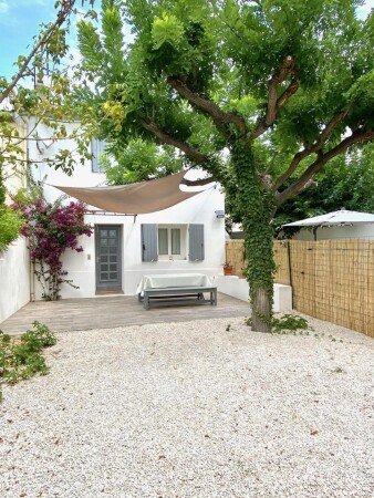 Appartement 2 chambres, avec jardin